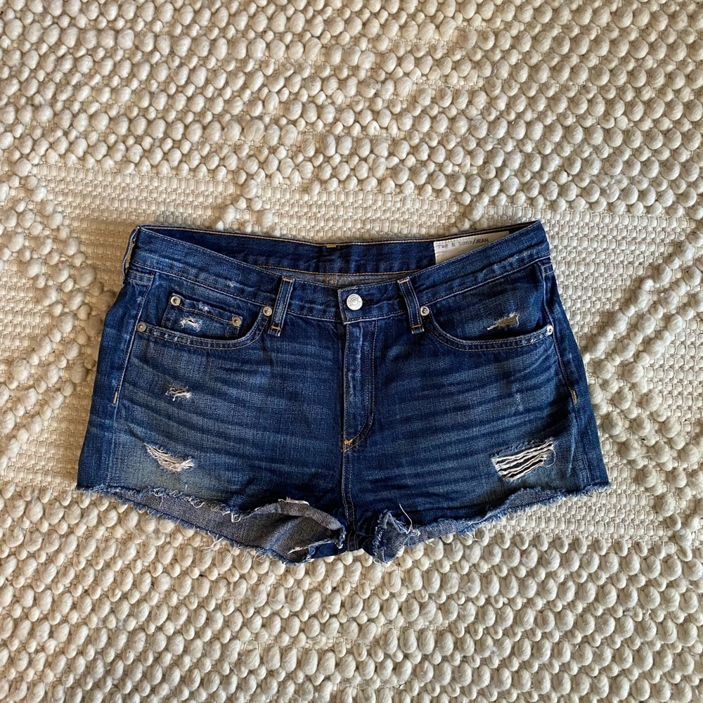 rag & bone | Blue Jean Shorts Size 30